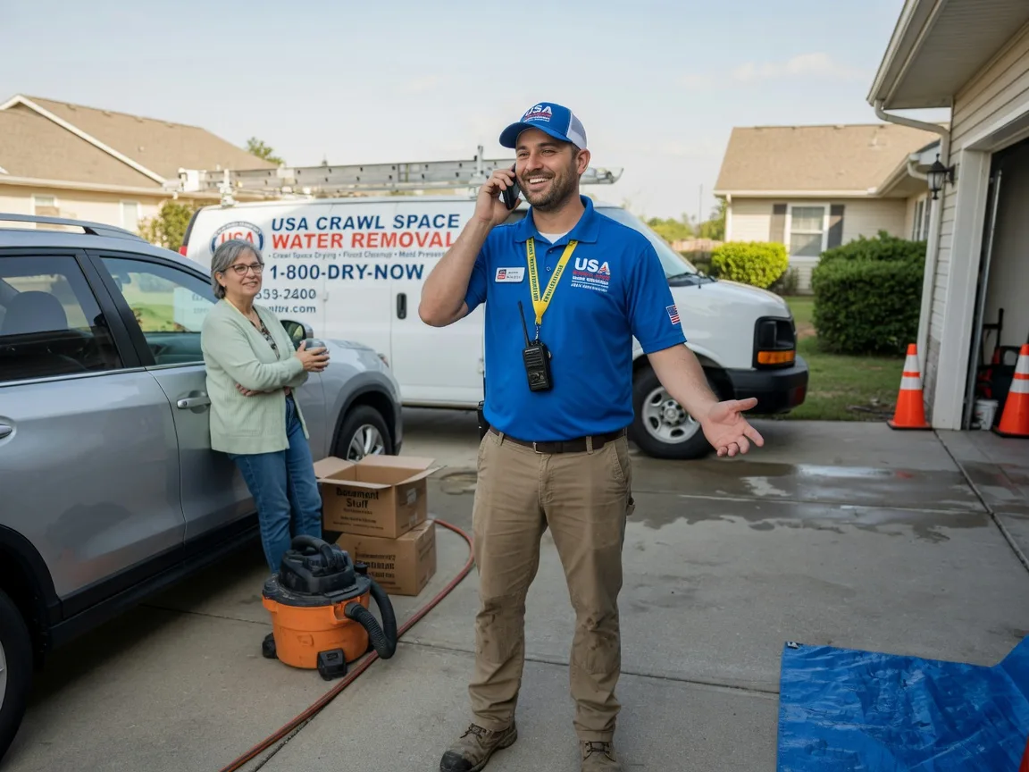 Crawl Space Water Removal Mather, PA FAQs
